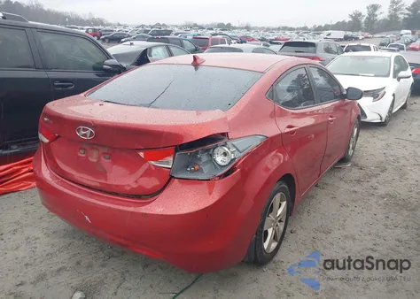 2011 Hyundai Elantra Gls (Ulsan Plant) z USA, uszkodzony, nr VIN KMHDH4AE3BU161168